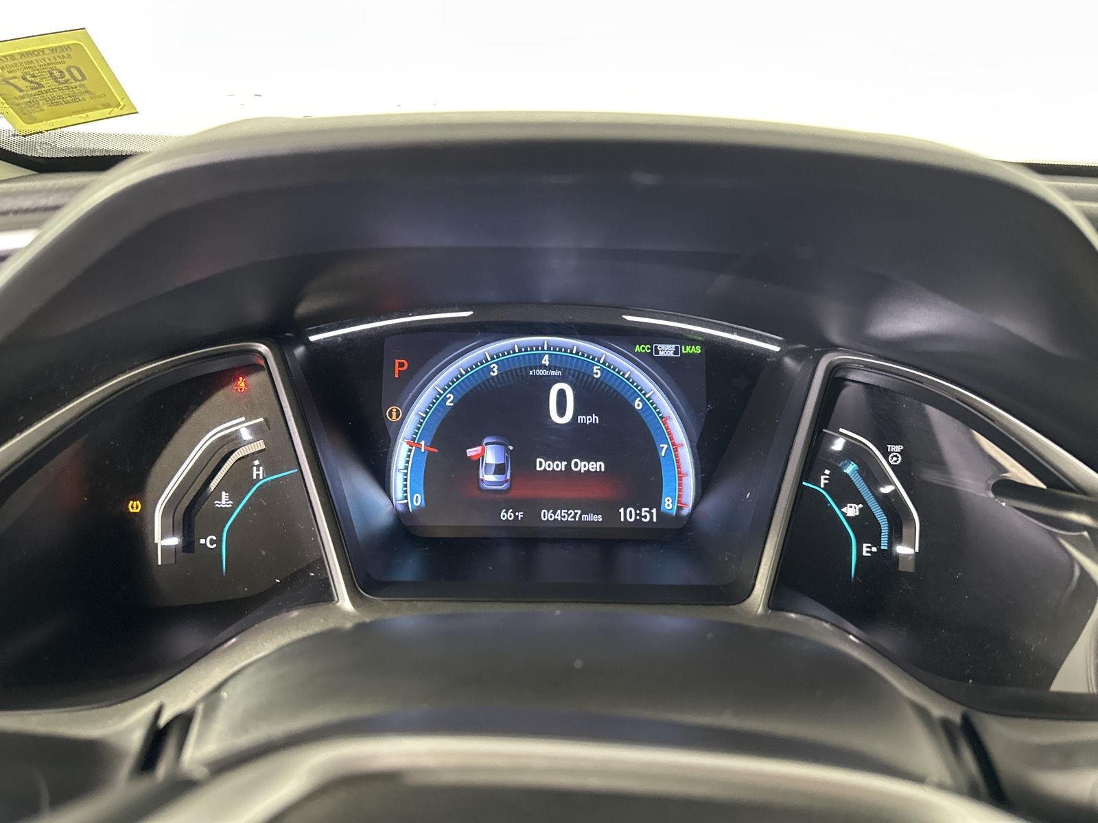 Used 2019 Aegean Blue Metallic Honda EX image 13