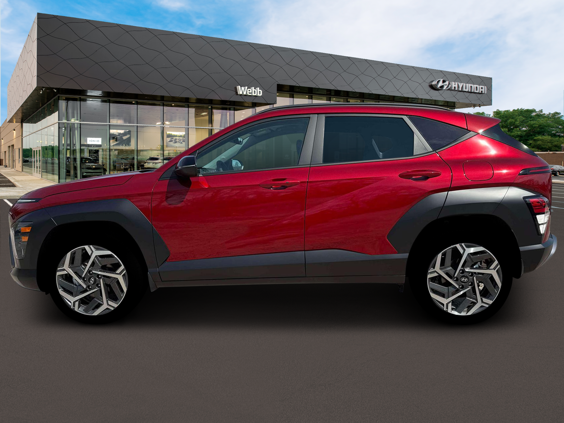 New 2026 Red Hyundai SEL Premium image 3