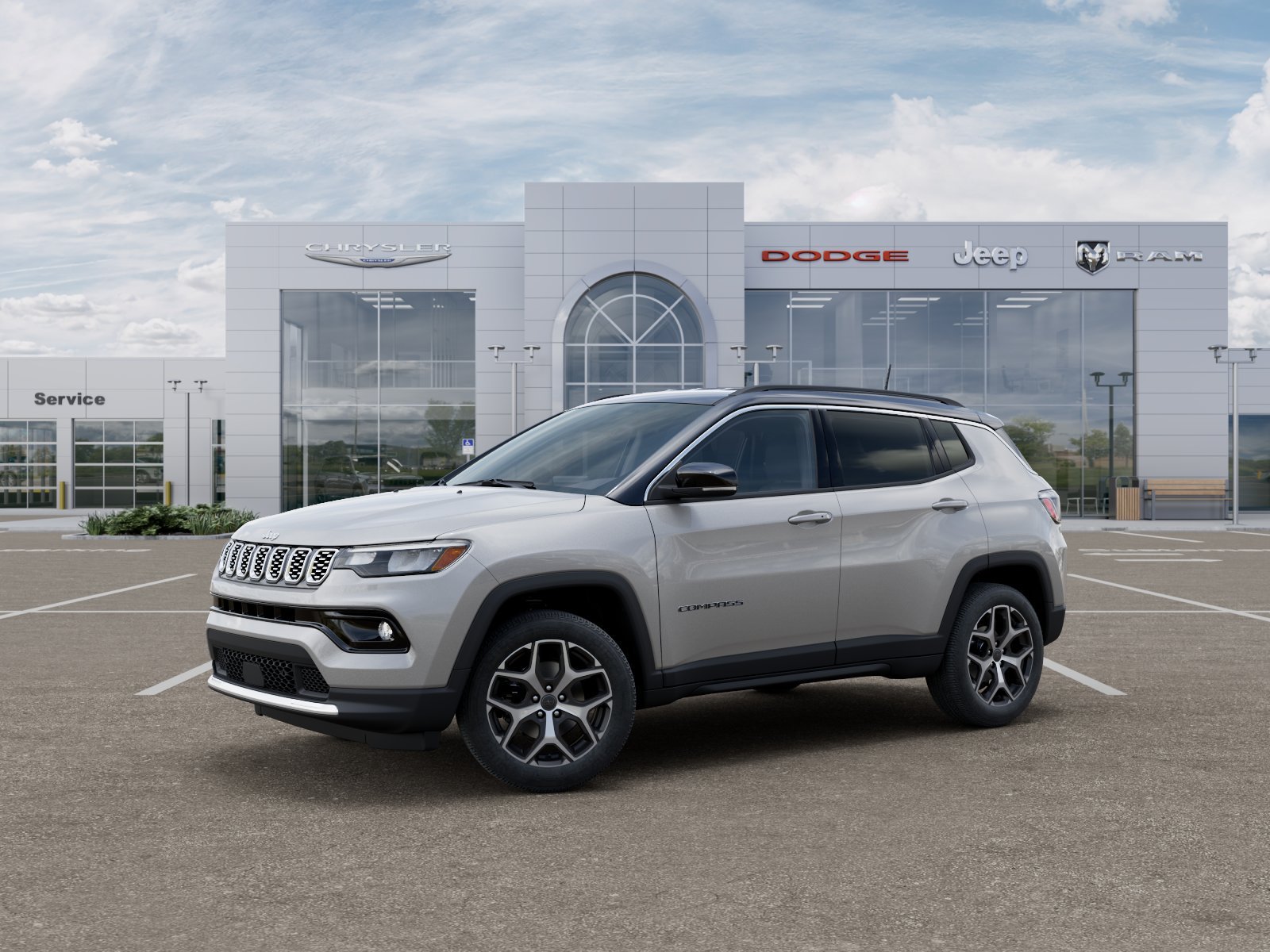 New 2026 Silver Zynith Metallic Clearcoat Jeep Limited image 2