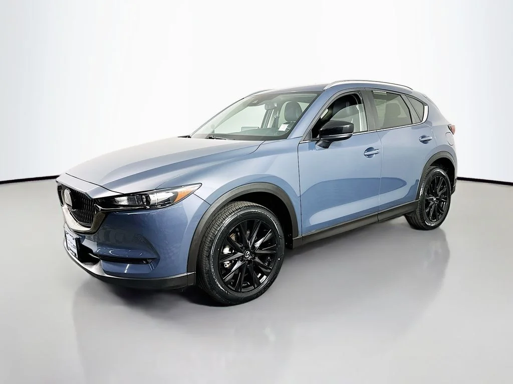 Used 2021 Polymetal Gray Mazda Carbon Edition Turbo image 4