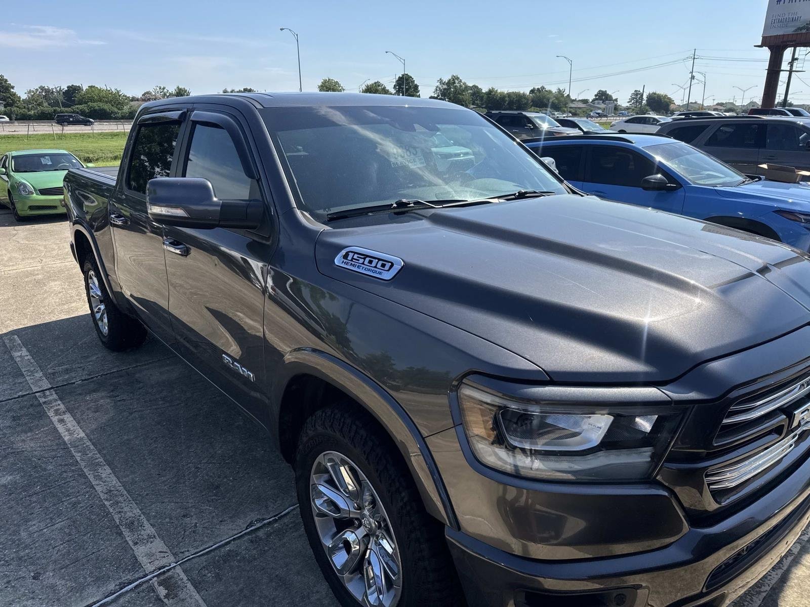 Used 2021 Granite Crystal Metallic Clearcoat Ram Laramie image 12