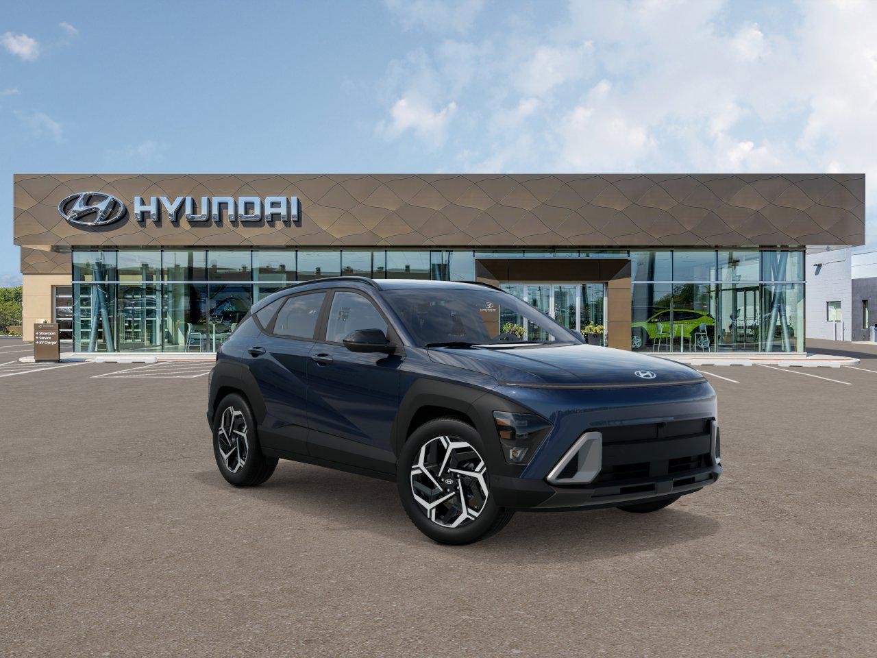 New 2026 Denim Blue Pearl Hyundai SEL Premium FWD image 2