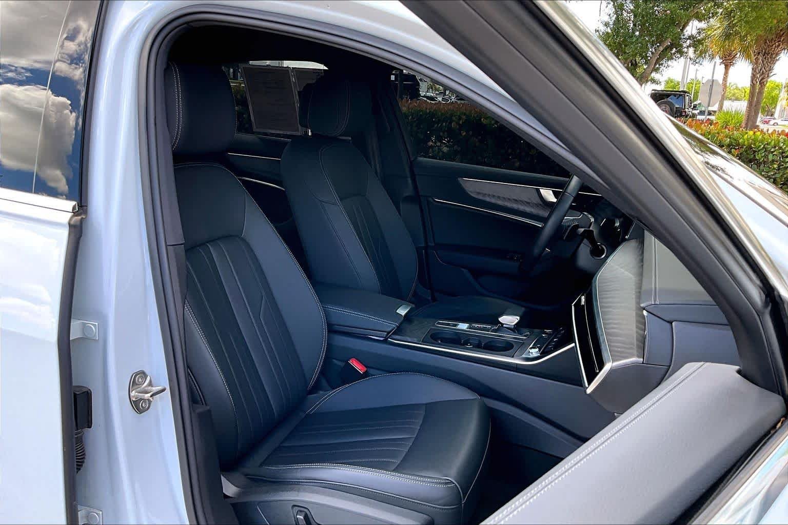 Used 2024 WHITE Audi Premium image 9