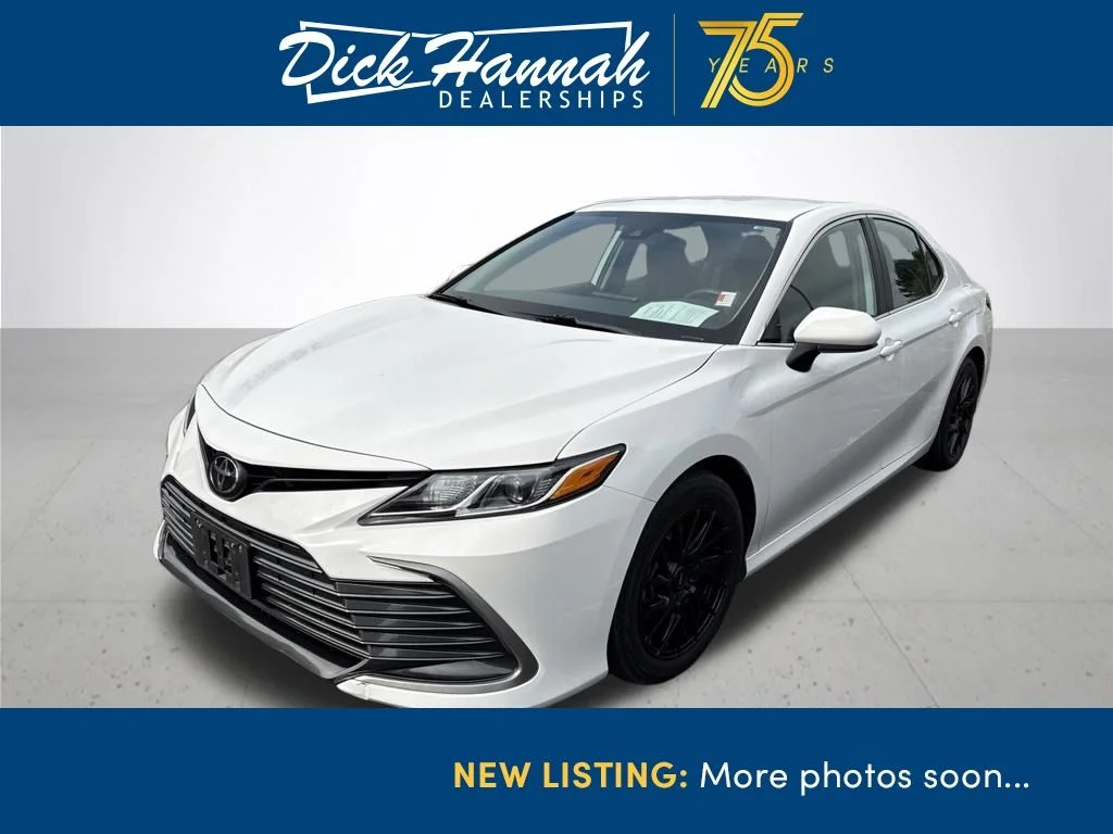 Used 2023 White Toyota LE image 1