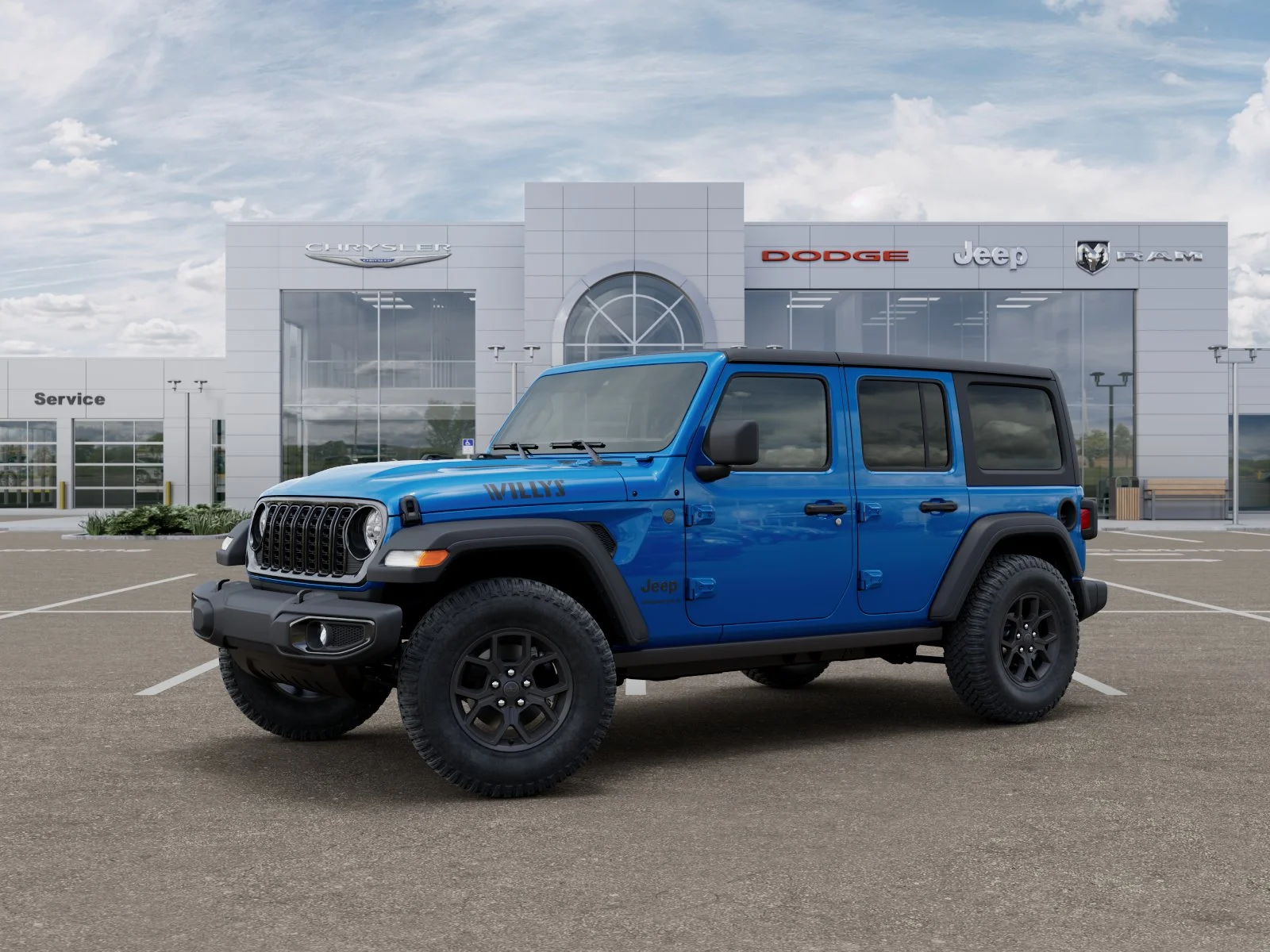 New 2026 Hydro Blue Pearlcoat Jeep Willys image 30