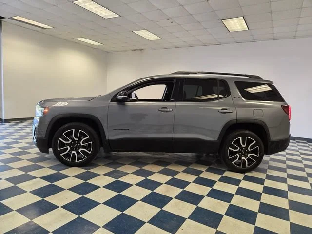 Used 2021 SATIN STEEL METALLIC GMC SLE image 4