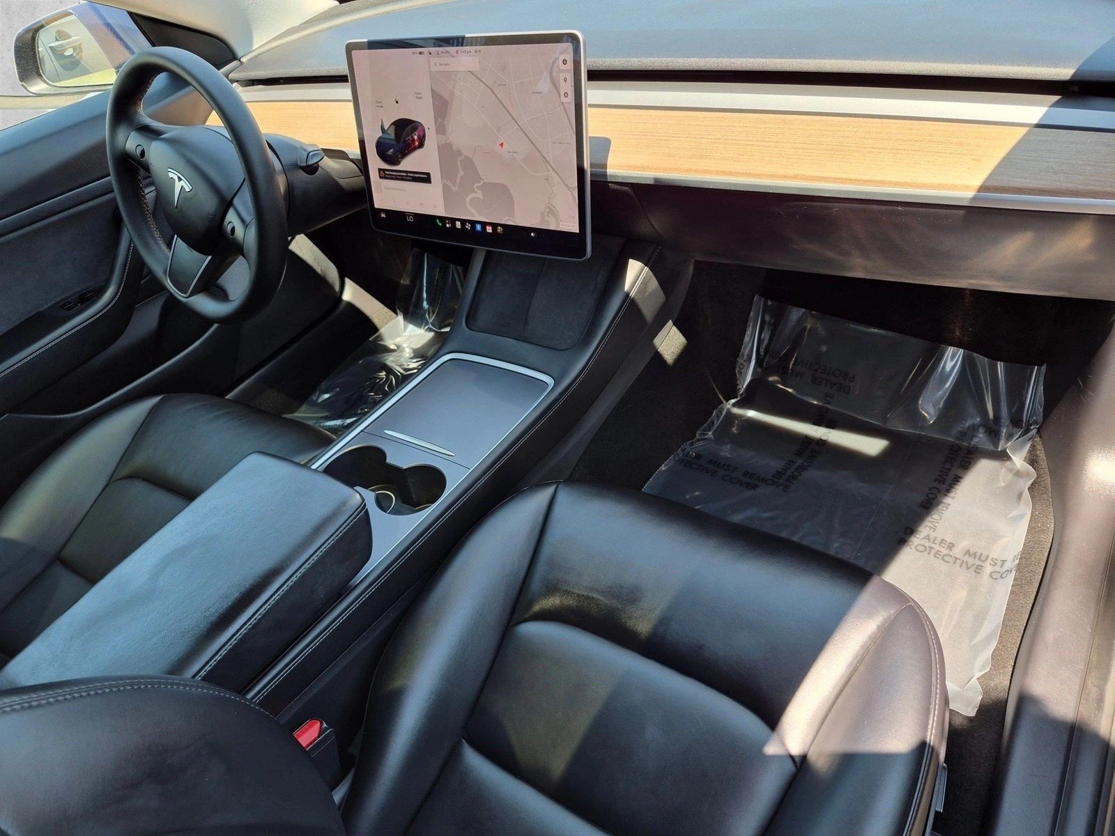 Used 2021 Blue Tesla Standard Range Plus image 22