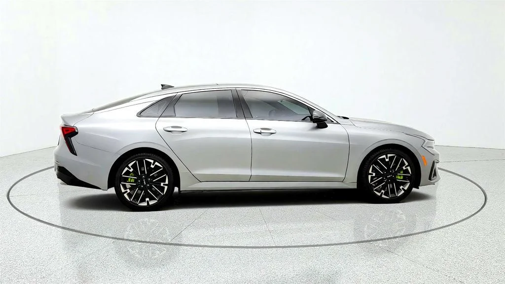 Used 2025 Steel Matte Gray Kia GT DCT FWD image 4