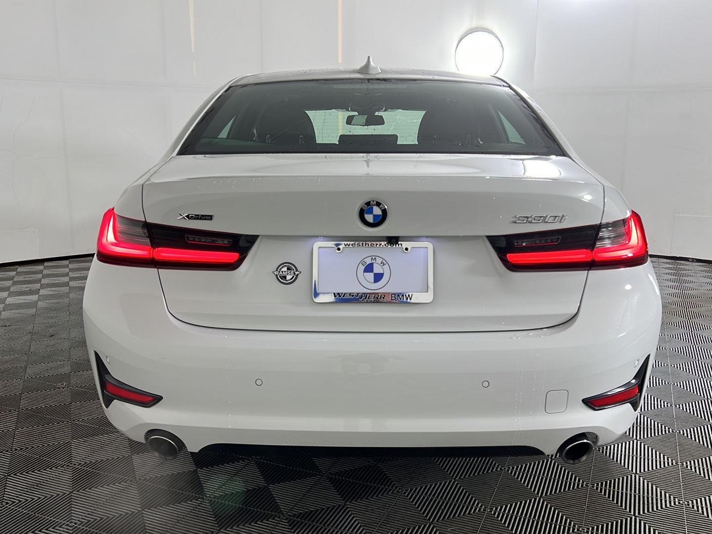Used 2021 Alpine White BMW 330i xDrive image 6