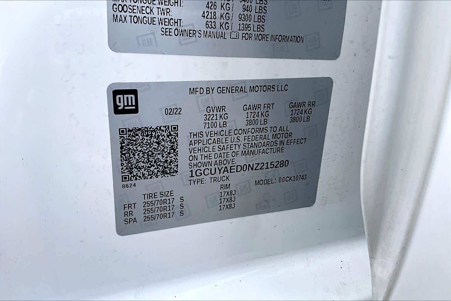 Used 2022 Summit White Chevrolet Work Truck image 35