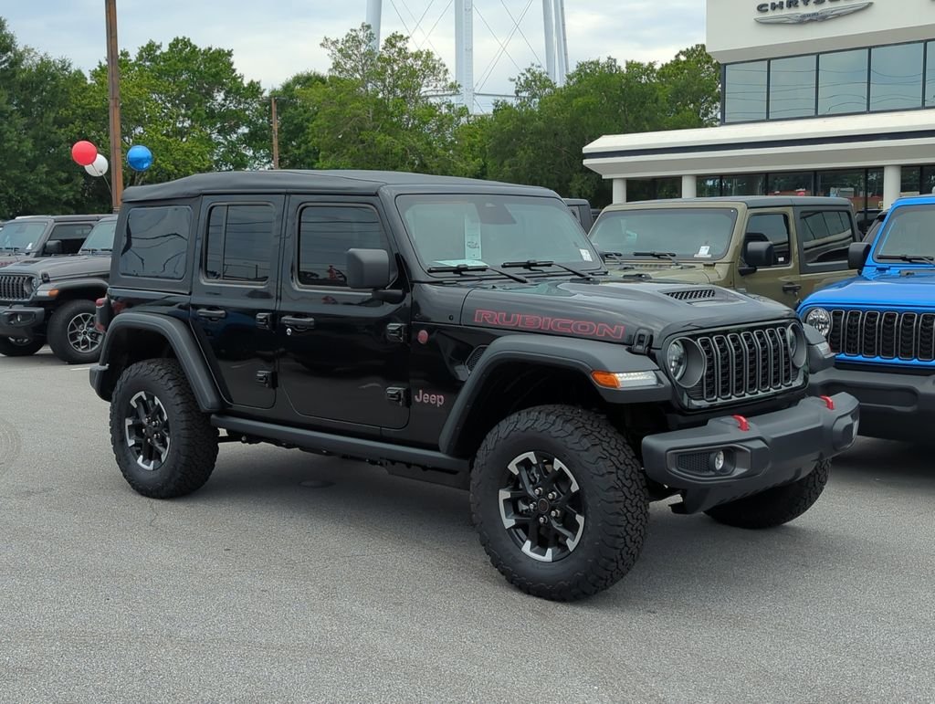 New 2026 Black Clear-Coat Exterior Paint Jeep Rubicon image 9