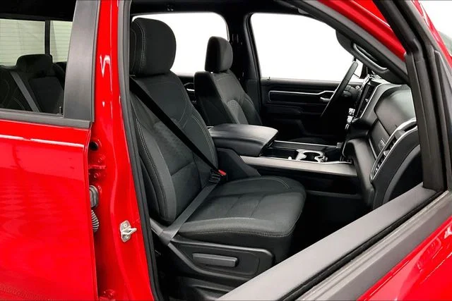 Used 2025 Flame Red Clearcoat Ram Big Horn/Lone Star image 8