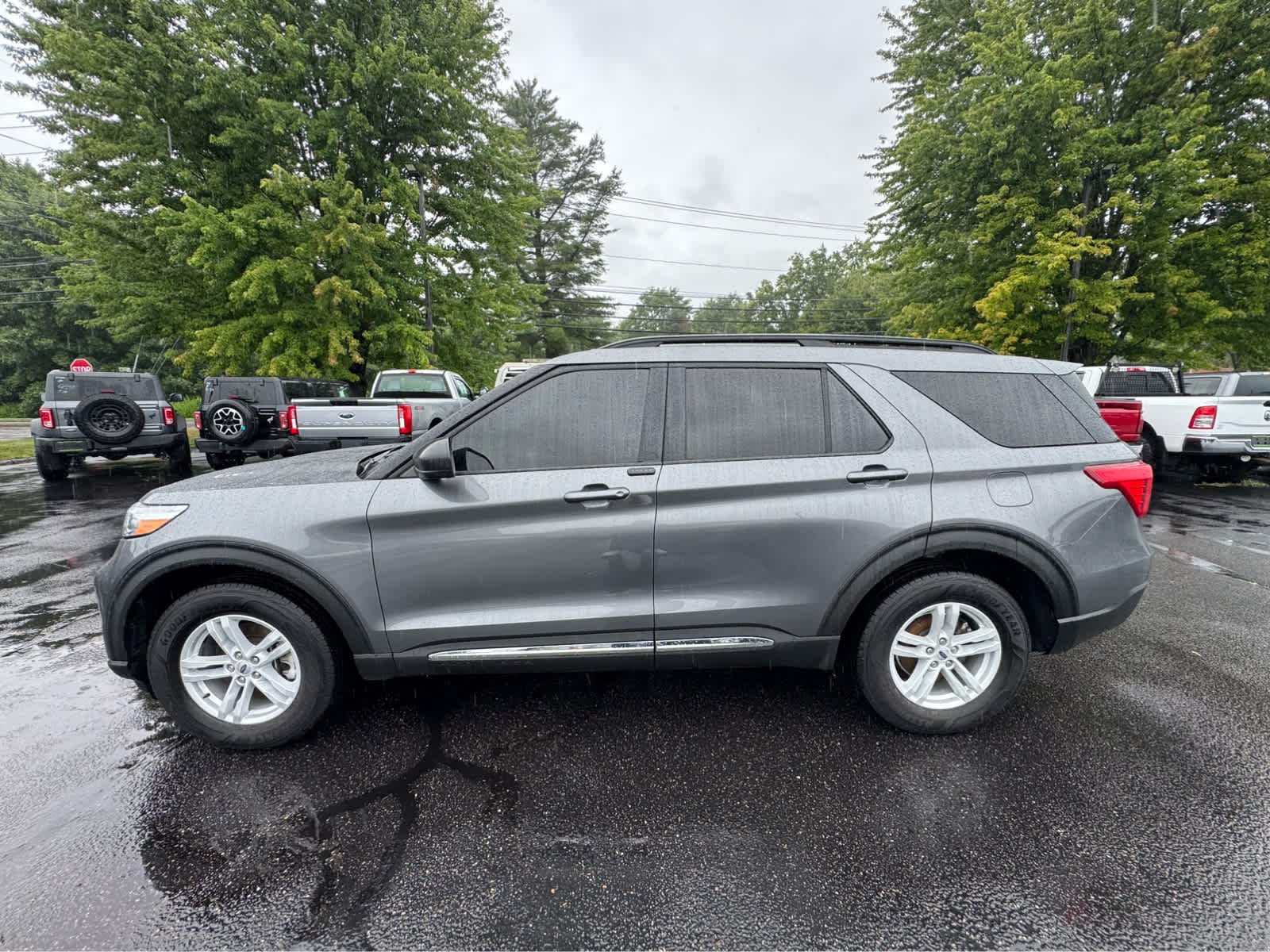 Used 2024 Carbonized Gray Ford XLT image 2