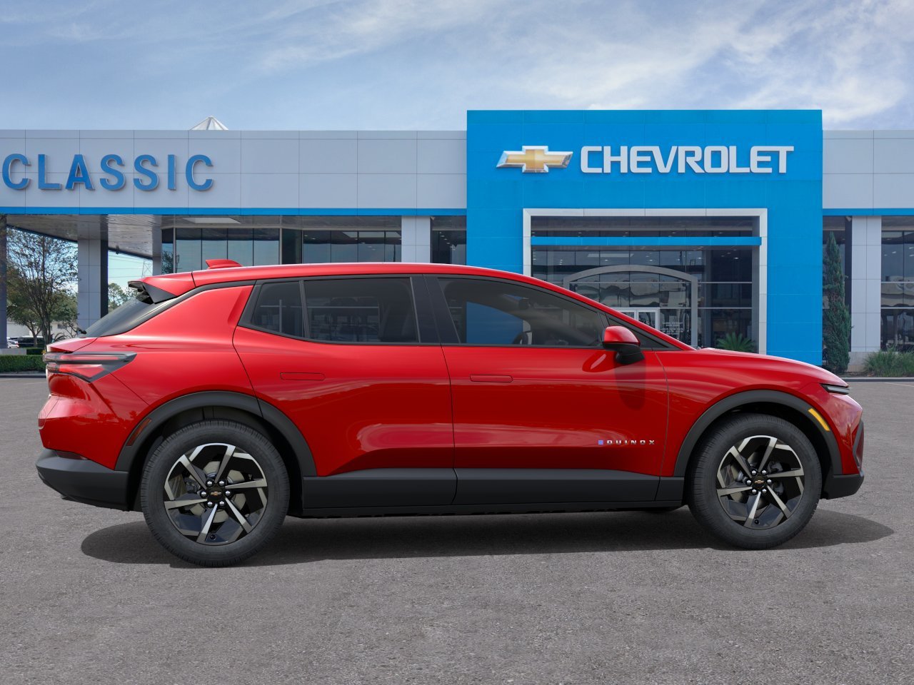 2026 Chevrolet Equinox EV LT Red at Classic Elite Chevrolet Hwy 6