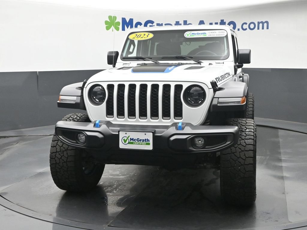Used 2023 White Jeep Rubicon 4xe image 21