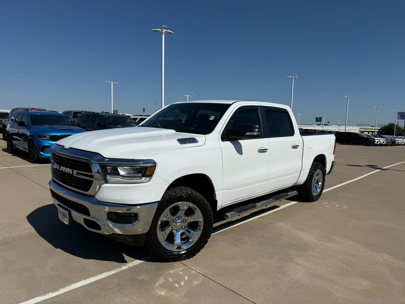 Used 2019 Bright White Clearcoat Ram Big Horn/Lone Star image 2