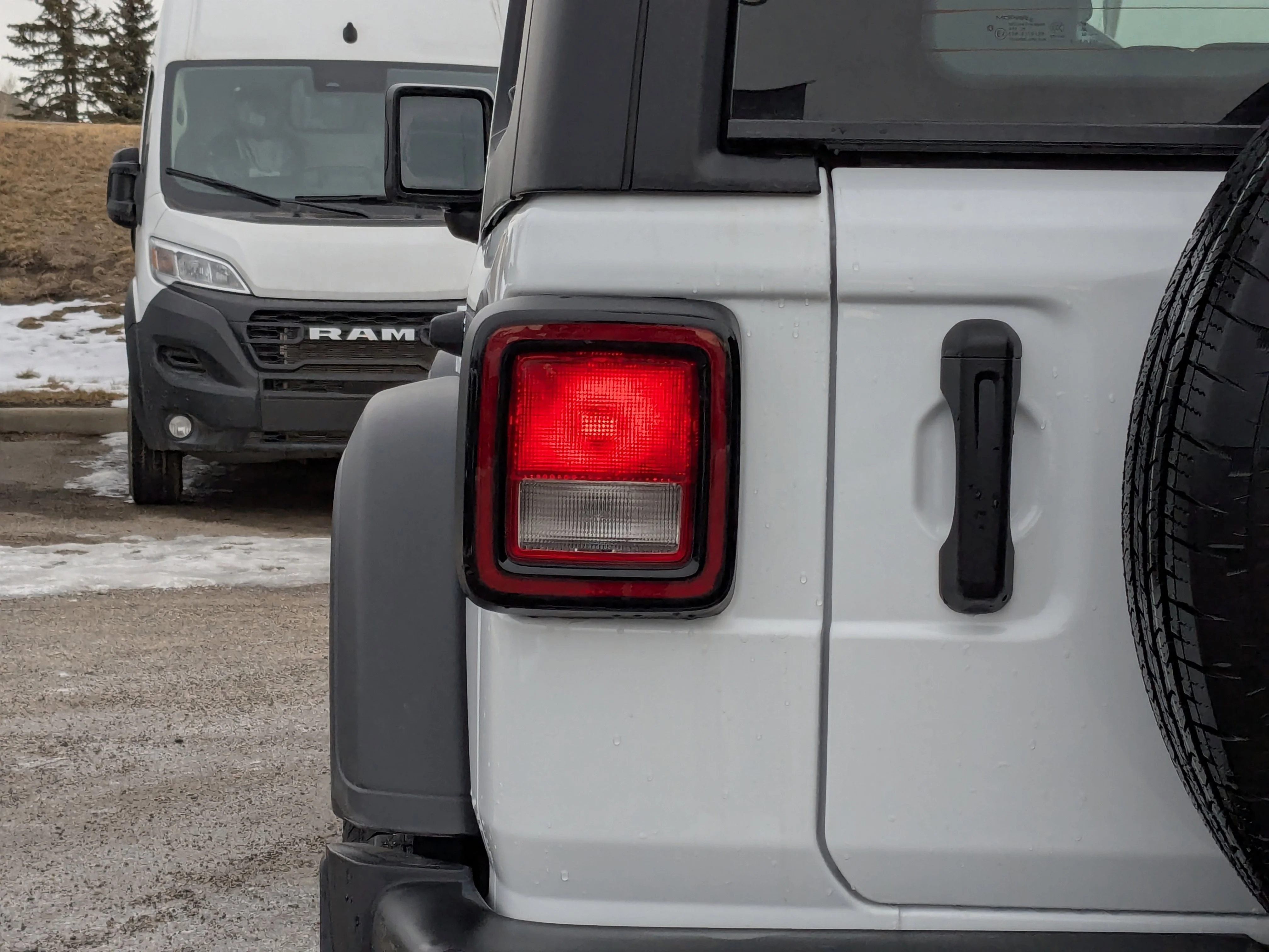 New 2026 White Jeep Sport - - 2.0L Turbo Engine - 12.3 Uconnect 5 Display - 3-Piece Hard Top - 8-Speed Auto & More image 11