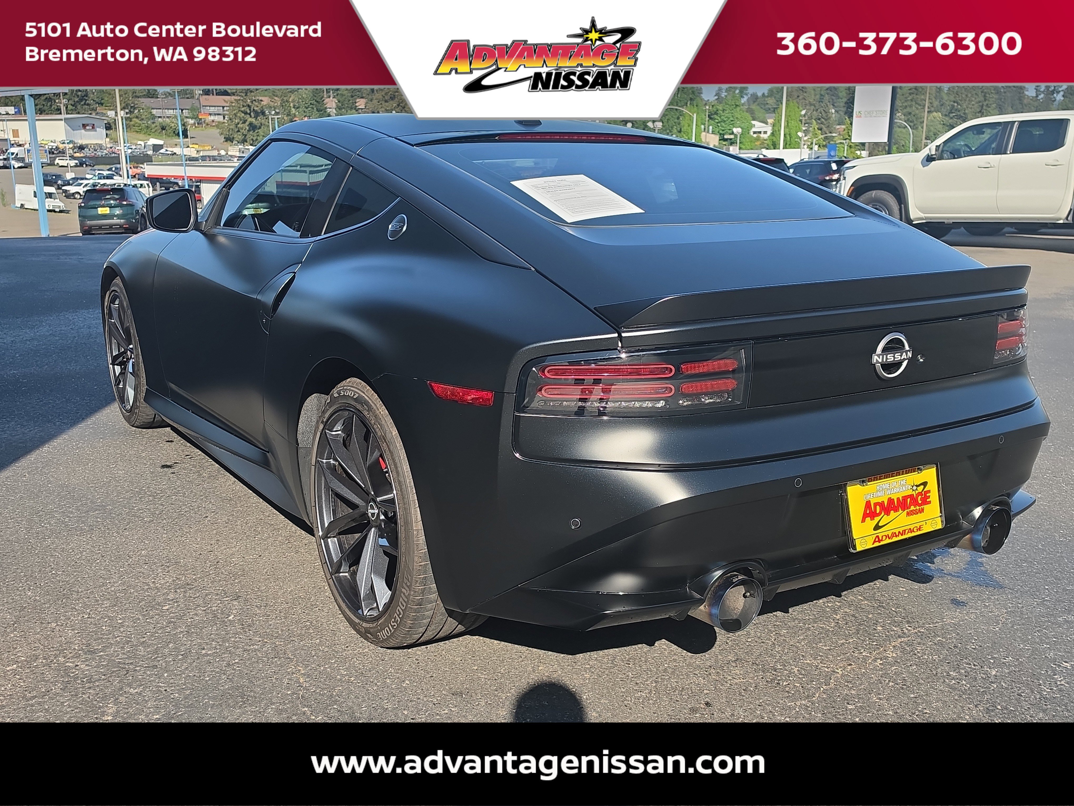 Used 2024 Black Diamond Pearl Nissan Performance image 9