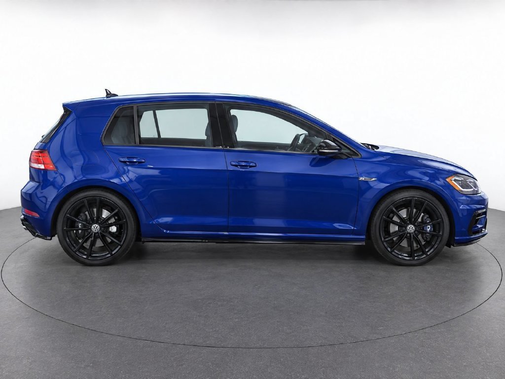 Used 2019 Lapiz Blue Metallic Volkswagen DCC & Navigation 4Motion image 4