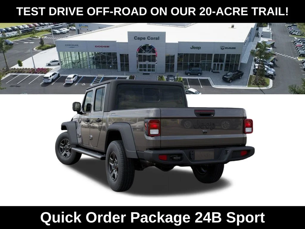 New 2026 Granite Crystal Metallic Clear-Coat Exterior Paint Jeep Sport image 3