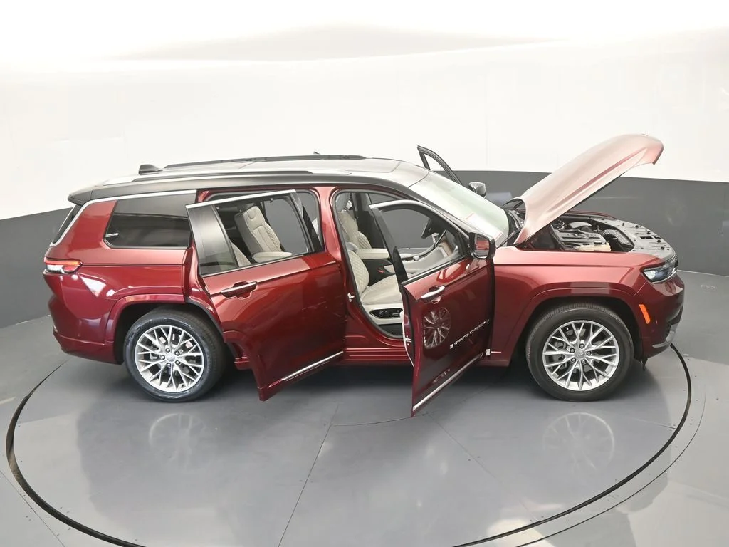 Used 2023 Velvet Red Pearlcoat Jeep Summit image 78
