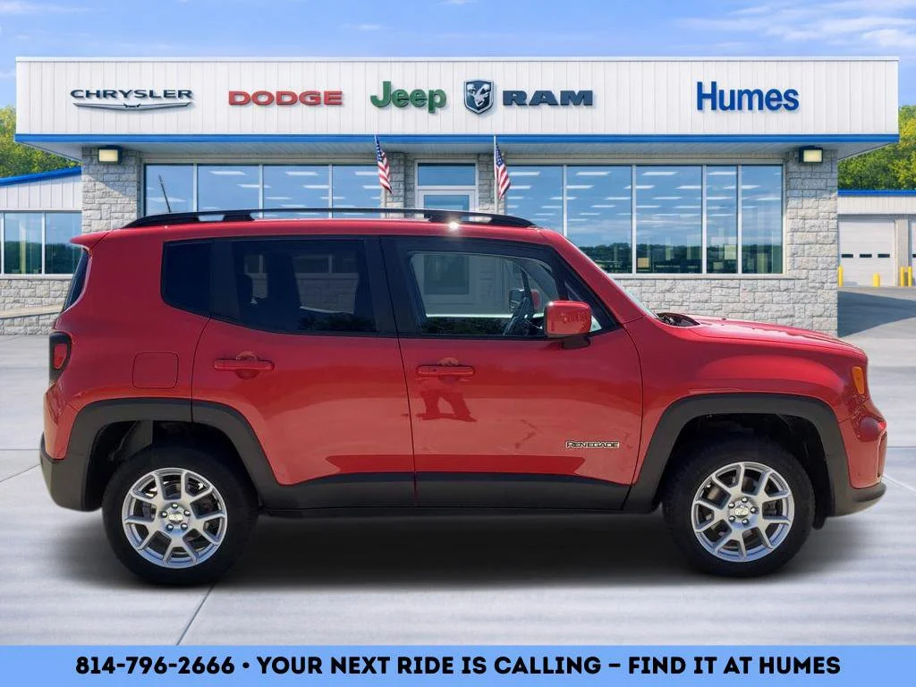 Used 2021 Colorado Red Clearcoat Jeep Latitude image 2