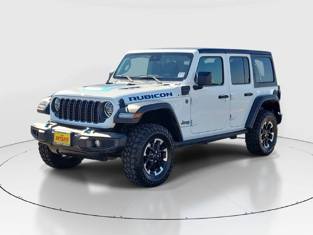 Used 2024 White Jeep Rubicon 4xe image 8