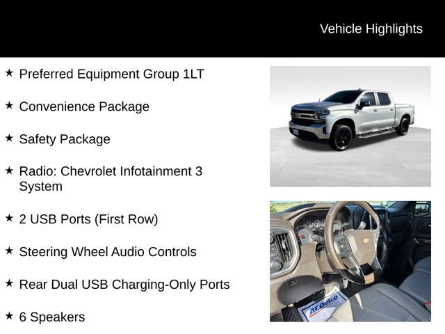 Used 2019 SILVER ICE METALLIC Chevrolet LT image 8
