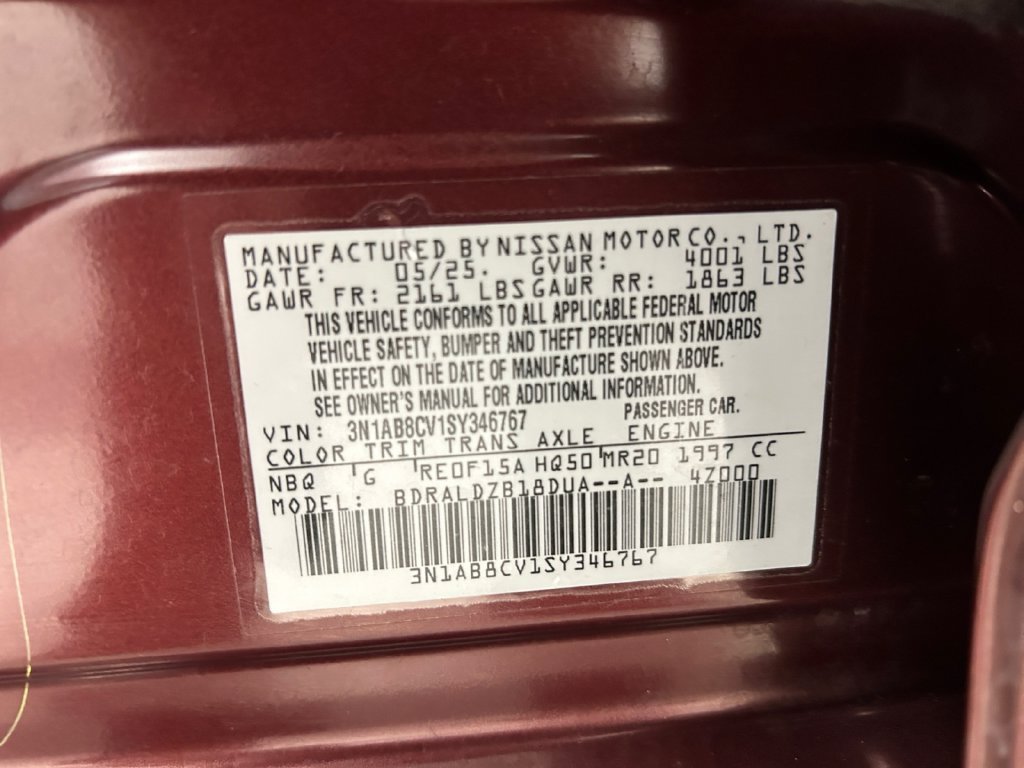 Used 2025 Red Nissan SV image 18