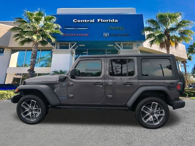 Used 2025 Gray Jeep Sport S 4xe image 8