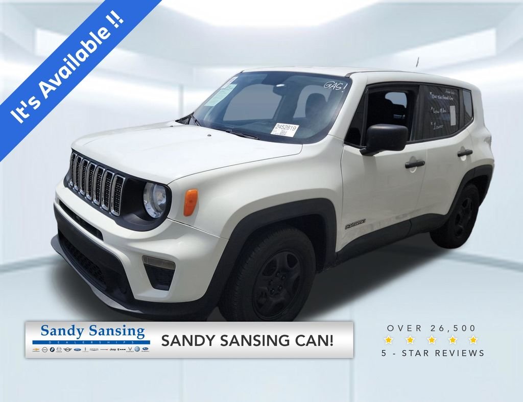 Used 2020 White Jeep Sport image 1