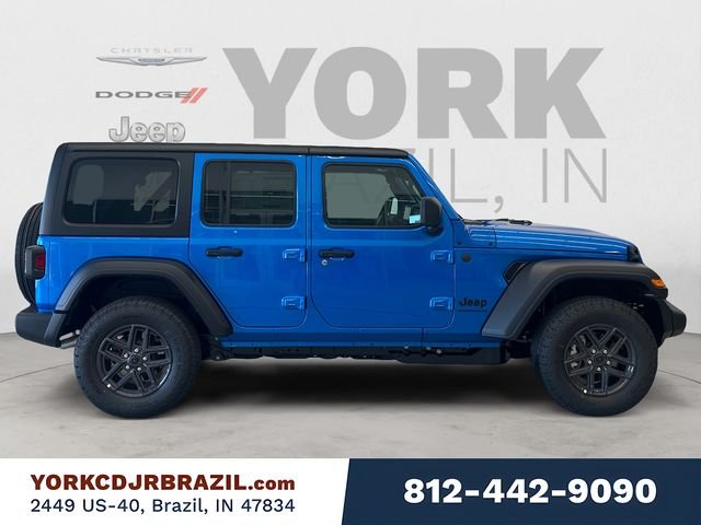 New 2026 Hydro Blue Pearl-Coat Exterior Paint Jeep Sport S image 6