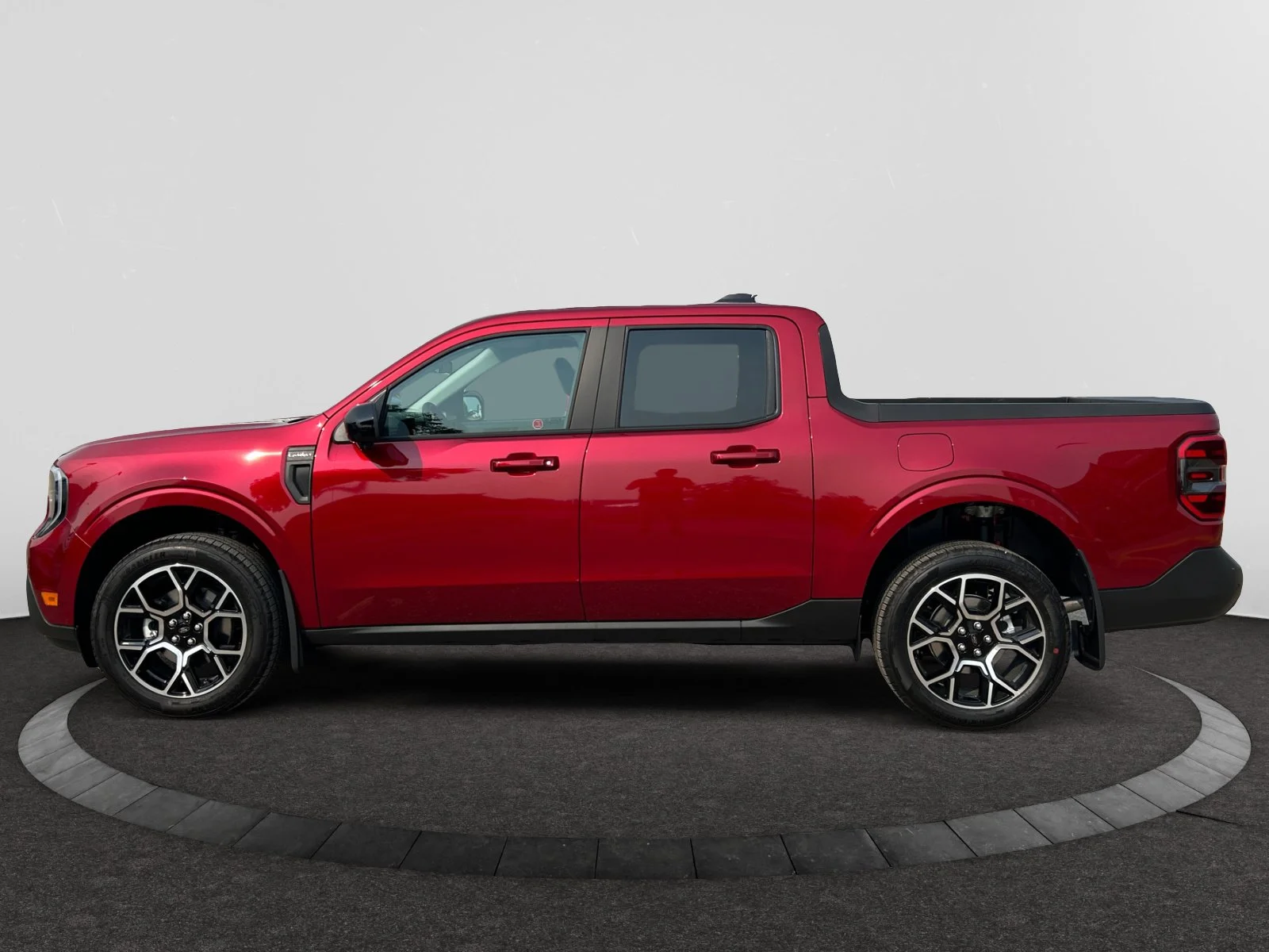 New 2026 Ruby Red Metallic Tinted Clearcoat Ford Lariat image 2