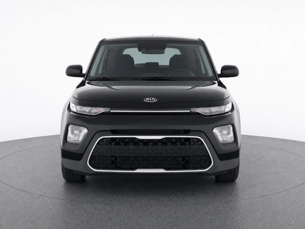 Used 2021 CHERRY BLACK Kia LX image 5