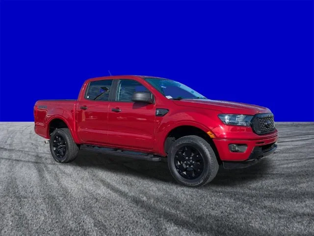Certified Used 2021 Rapid Red Metallic Tinted Clearcoat Ford XLT image 2