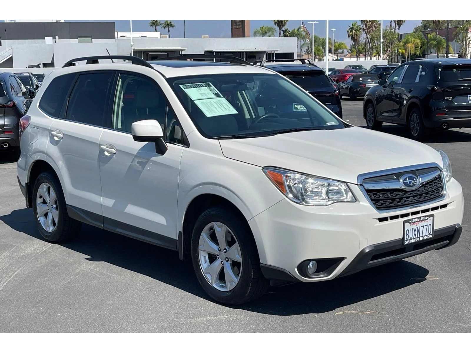 Used 2015 Satin White Pearl Subaru 2.5i Limited image 8