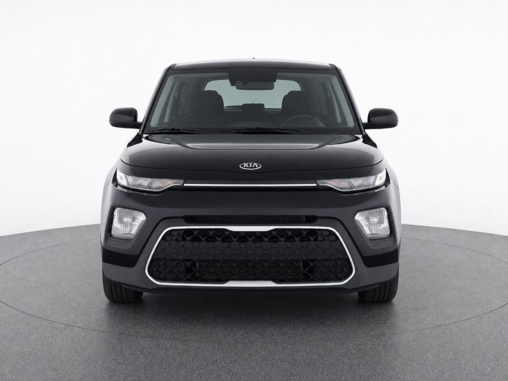 Used 2021 CHERRY BLACK Kia LX image 5