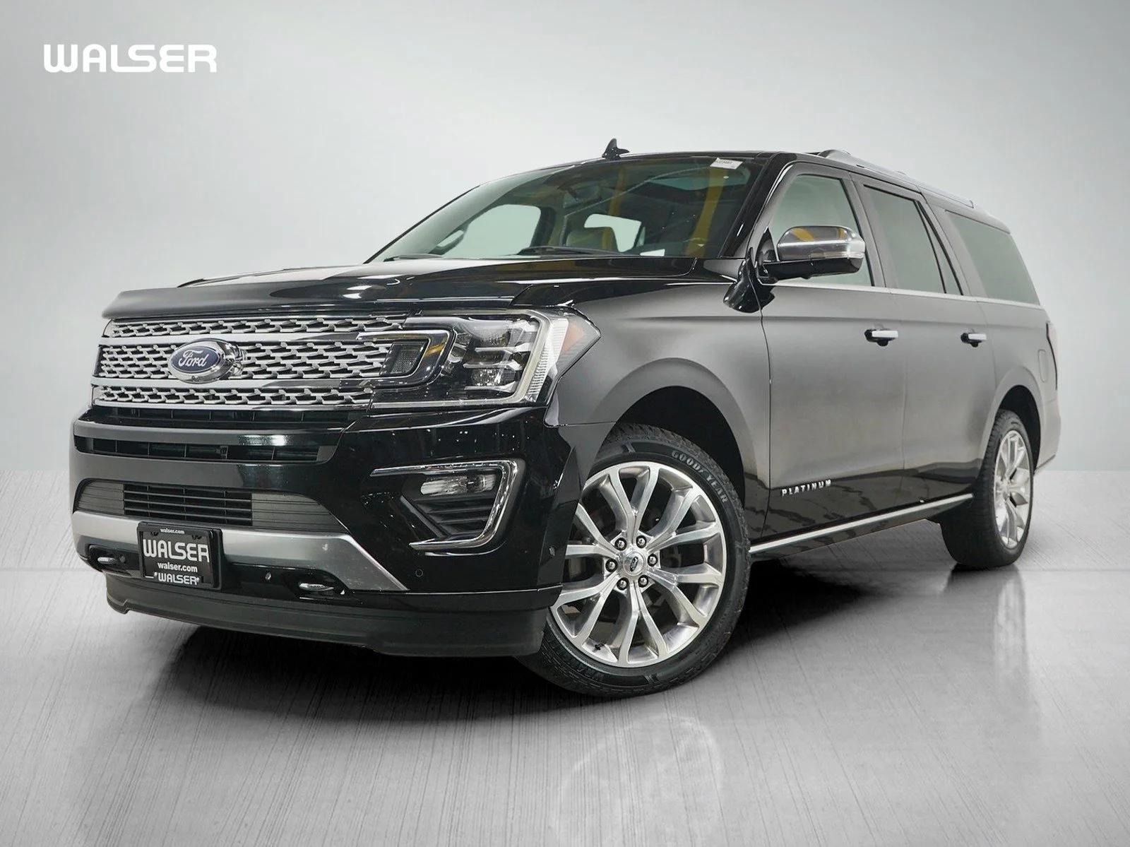 Used 2018 Shadow Black Ford Platinum image 1