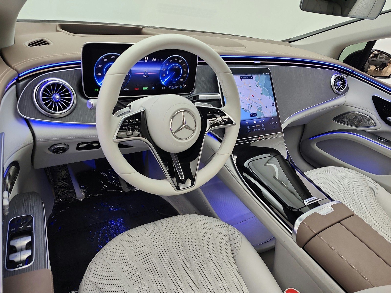 Certified Used 2023 Obsidian Black Metallic Mercedes-Benz EQS 450+ Sedan image 14