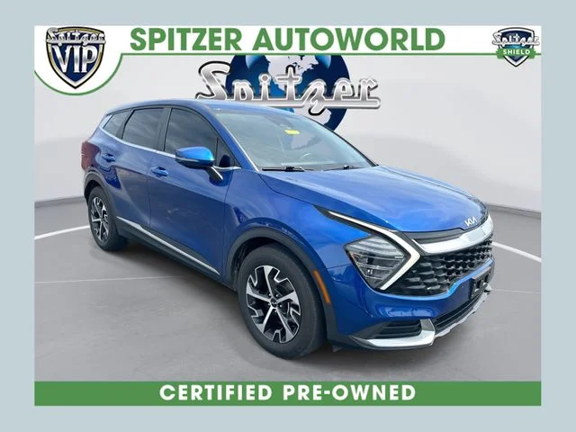 Used 2024 Blue Kia EX image 1