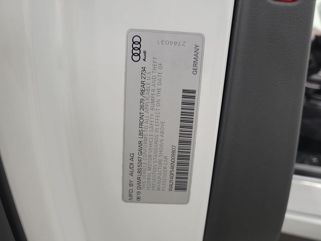 Used 2019 Ibis White Audi 3.0T Premium Plus image 32