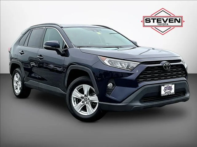 Used 2020 Blue Toyota XLE image 1