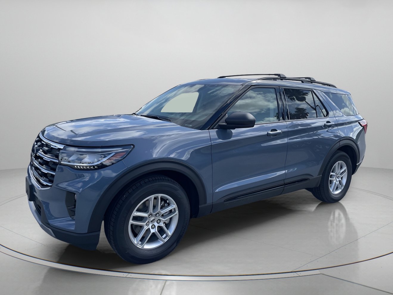 New 2026 Vapor Blue Metallic Ford Active image 1