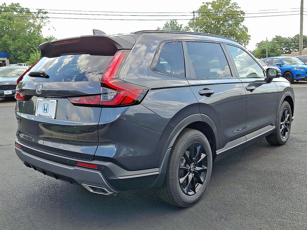New 2027 Meteorite Gray Metallic Honda Sport-L Hybrid AWD image 3