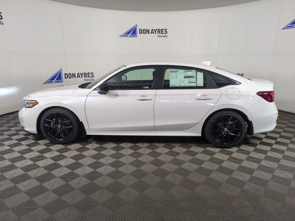 New 2026 Platinum White Pearl Honda Sport image 2