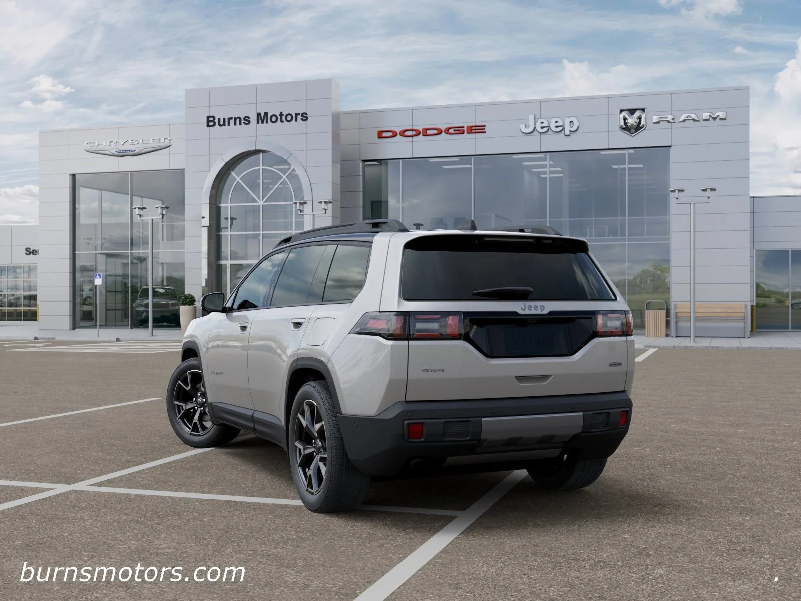 New 2026 Silver Zynith Clear-Coat Exterior Paint Jeep Overland image 3