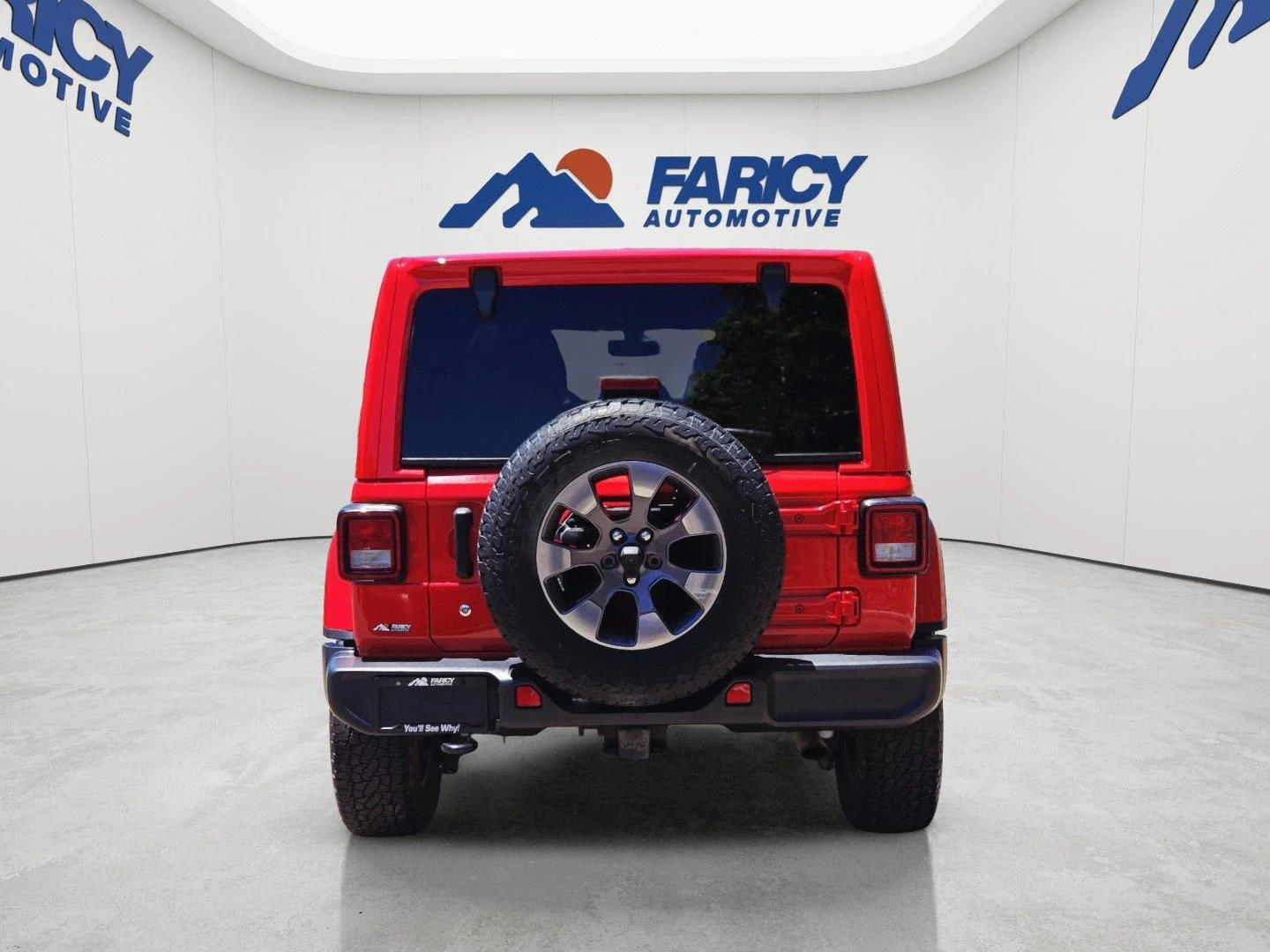 Used 2020 Firecracker Red Clearcoat Jeep Sahara image 13