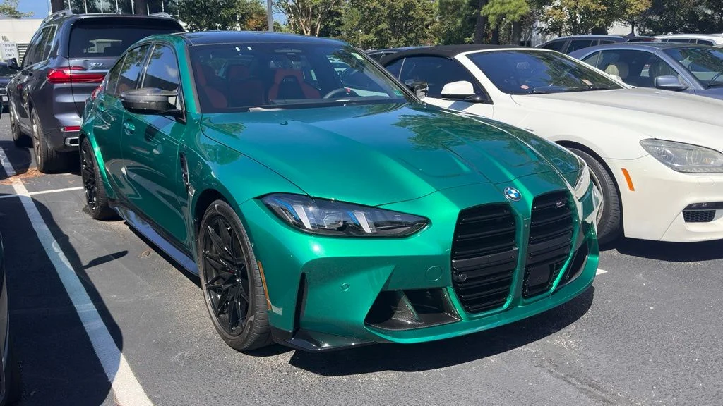 Certified Used 2025 Isle of Man Green Metallic BMW Competition image 1