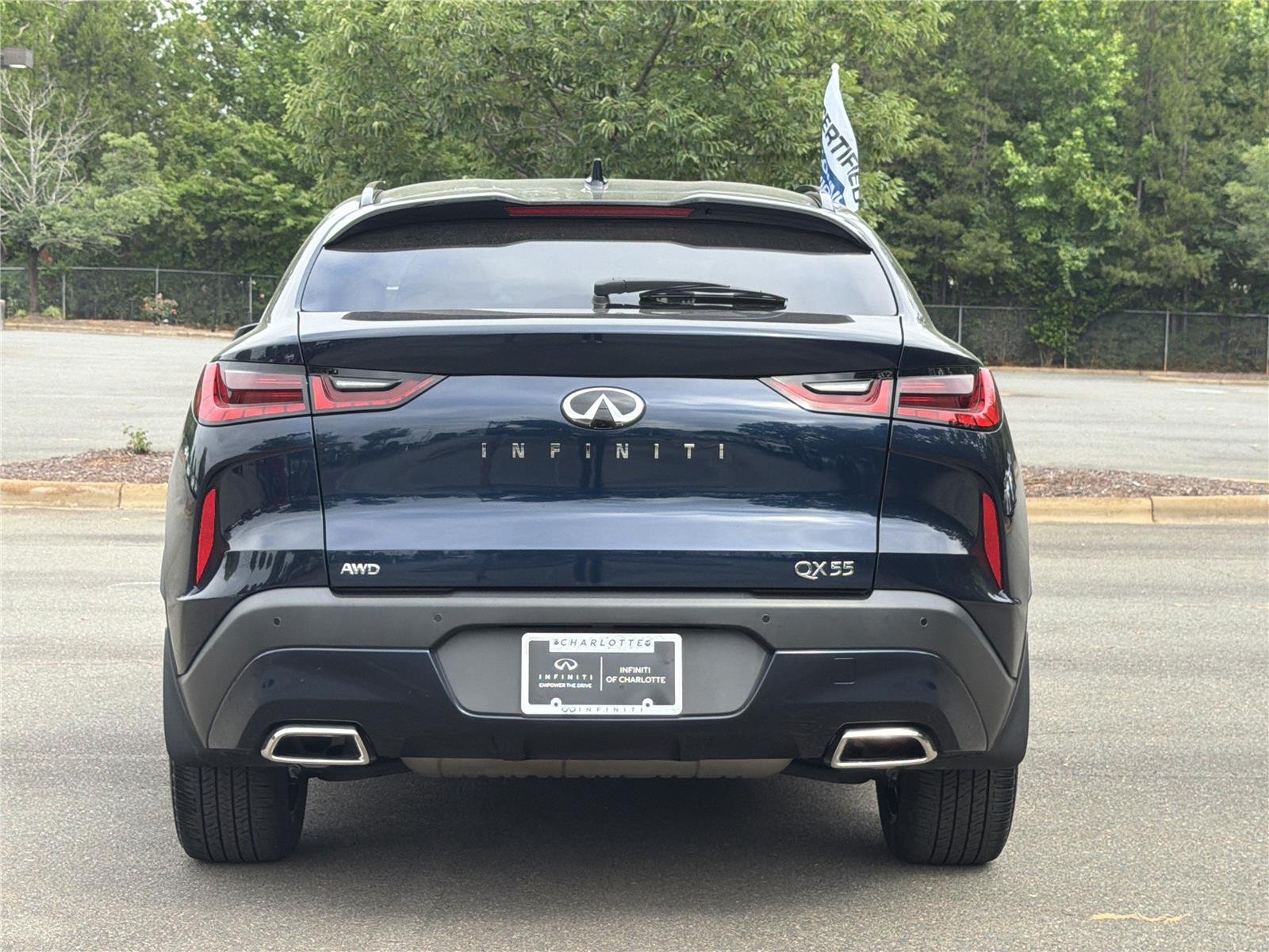 Certified Used 2025 Hermosa Blue INFINITI LUXE image 23