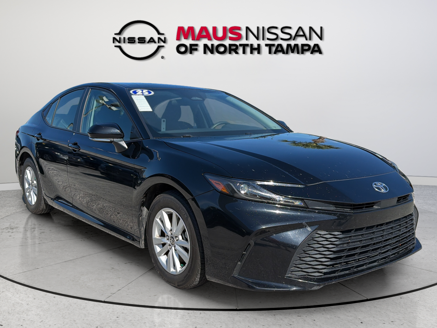 Used 2025 Black Toyota LE image 3